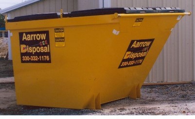 Commercial waste container