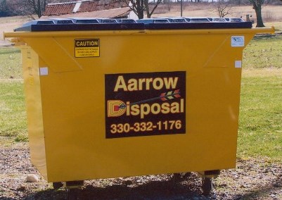 Commercial waste container